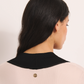 Black Trim Jersey Cardigan