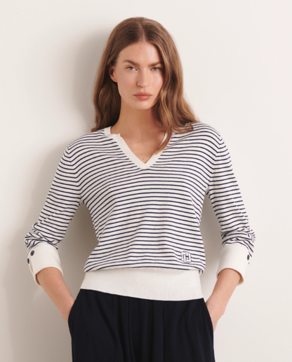 Breton Striped Cotton Pullover