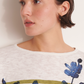 Daffodil Striped Linen Sweater