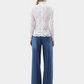 Lacey Mock Neck Blouse