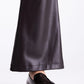 Flared Leg Leather Look Pants