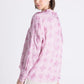 Geometrically Abstract Viscose Blouse