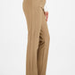 Diagonal Zip Pockets Pull-On Pants