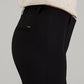 Cigarette Leg Raised Stitch Pants