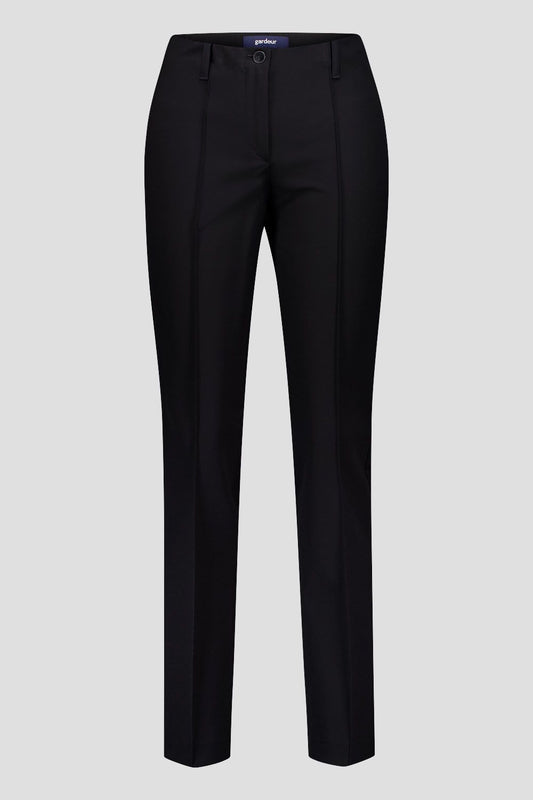 Cigarette Leg Raised Stitch Pants