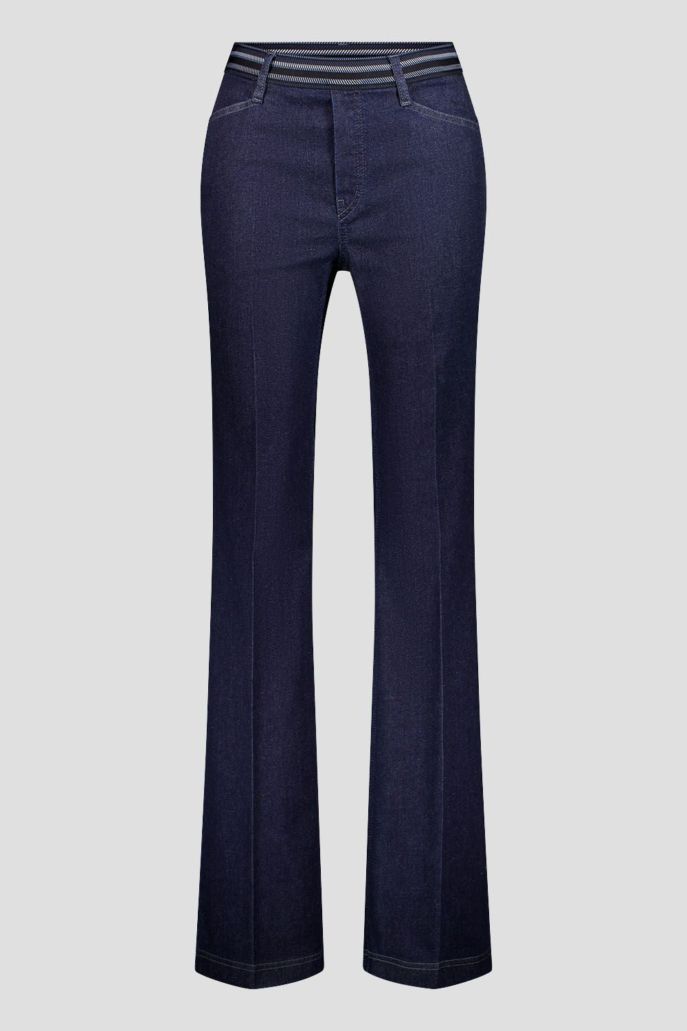 Denim Bootcut Pull-On Pants