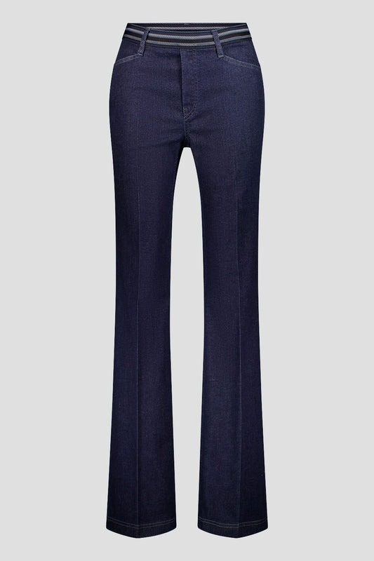 Denim Bootcut Pull-On Pants
