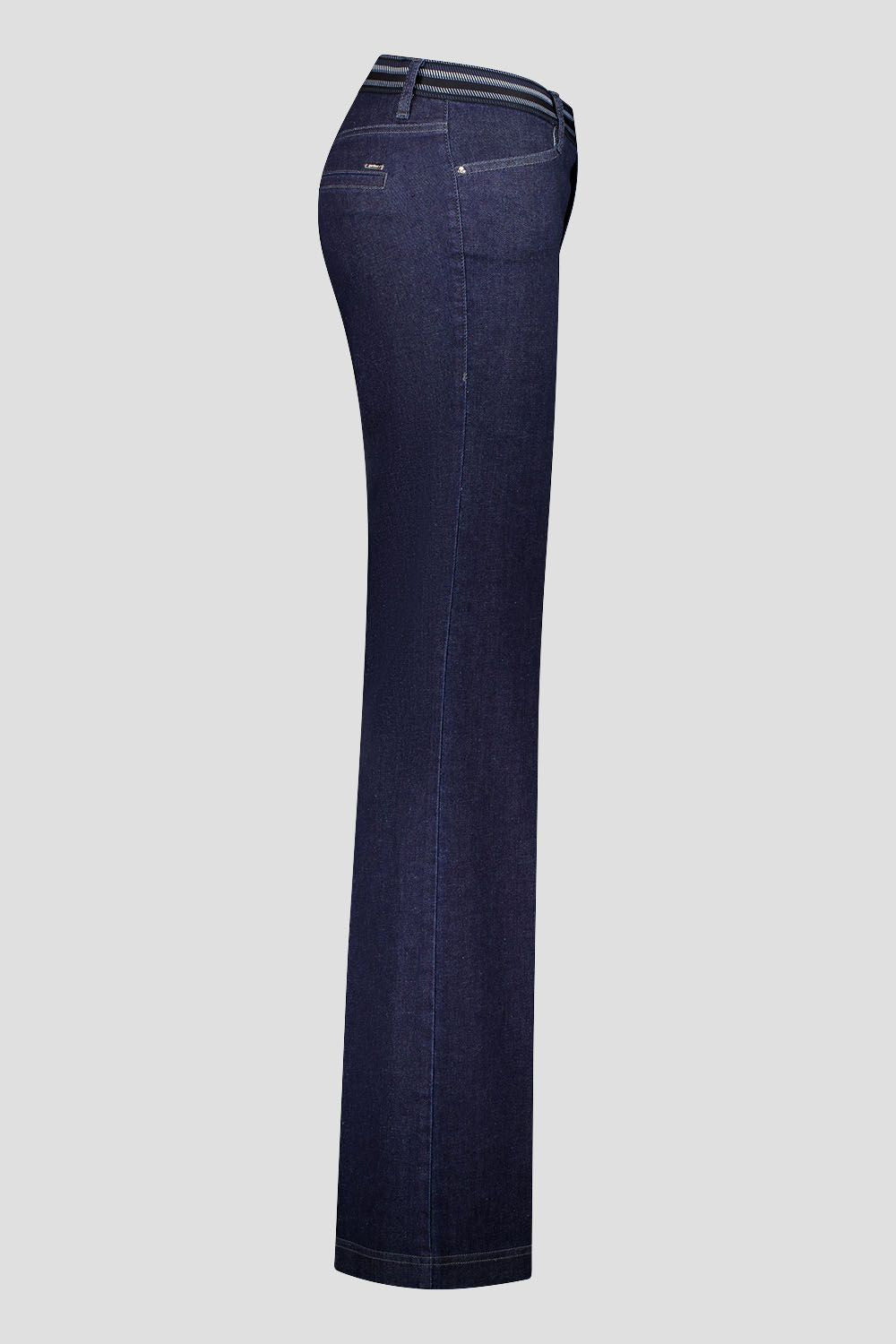 Denim Bootcut Pull-On Pants