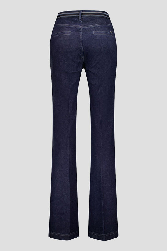 Denim Bootcut Pull-On Pants
