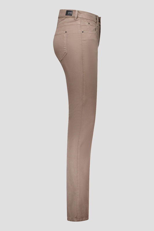Cotton Satin Slim Fit Pants