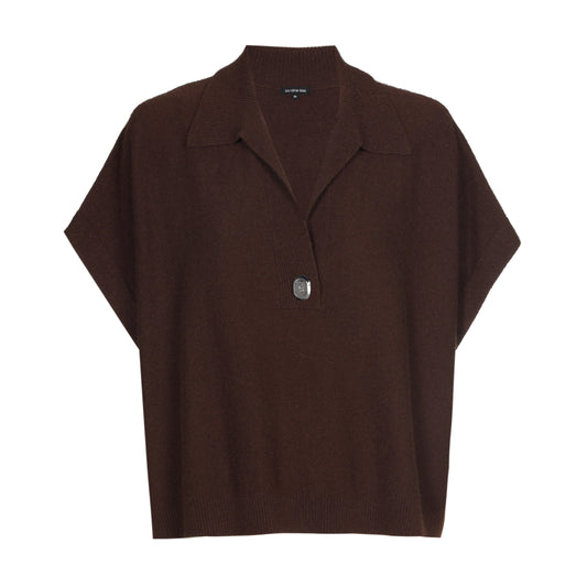 Cropped Pullover Poncho