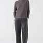 Horizon Rib Knit Wool Sweater