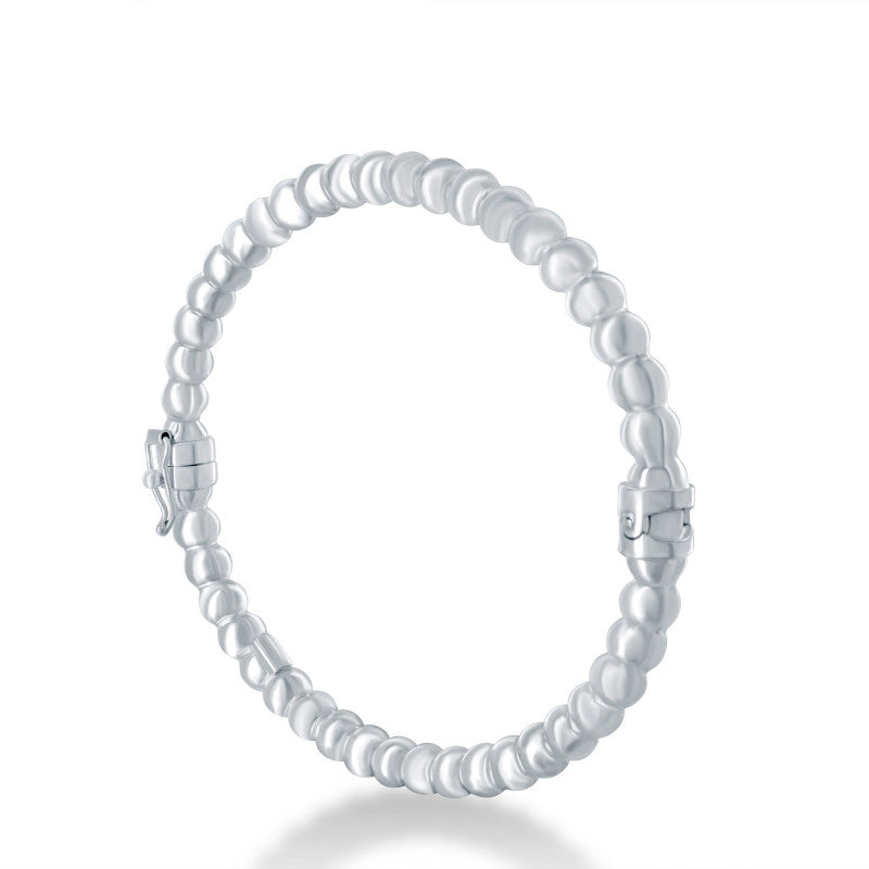Silver Balls Bangle