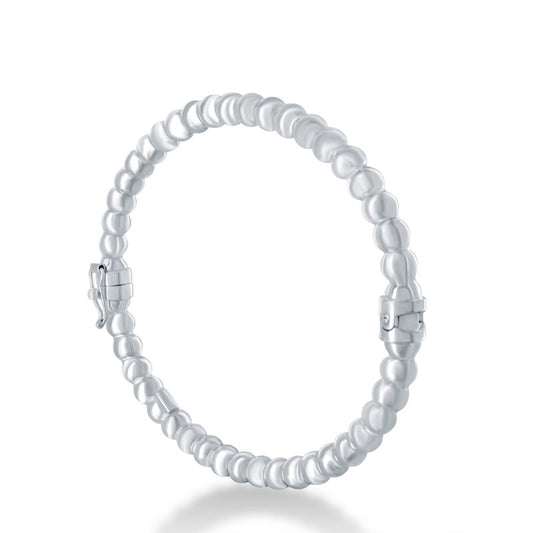 Silver Balls Bangle