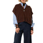 Cropped Pullover Poncho