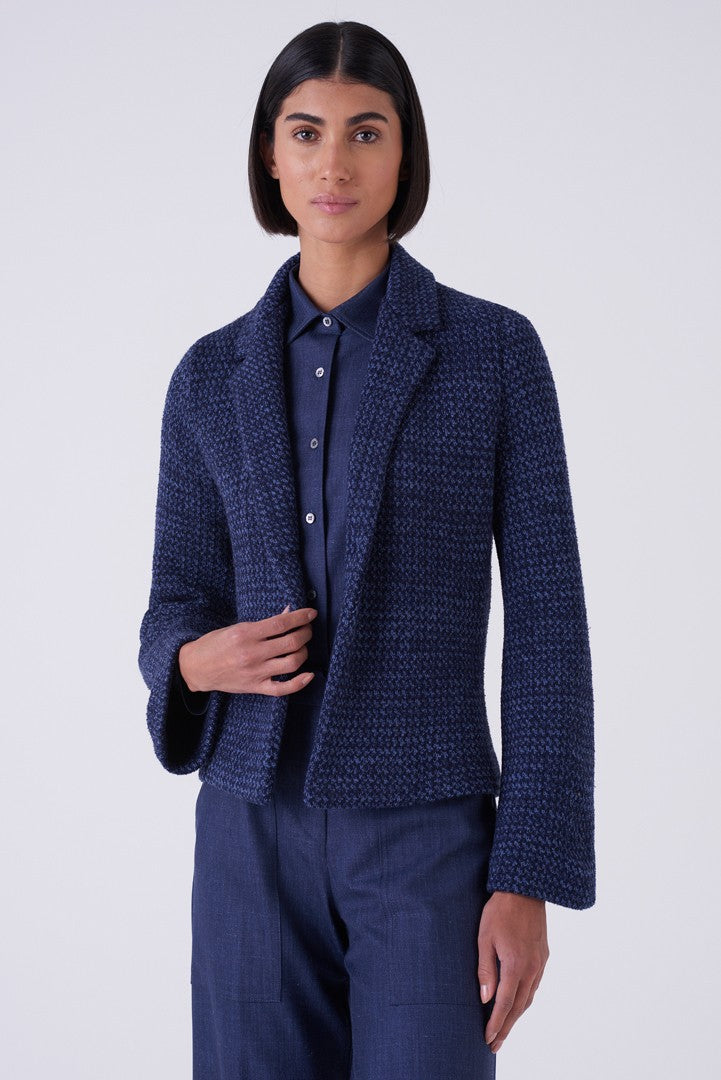 Bell Sleeve Italian Tweed Jacket
