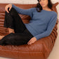 Rib-Knit Cashmere Sweater