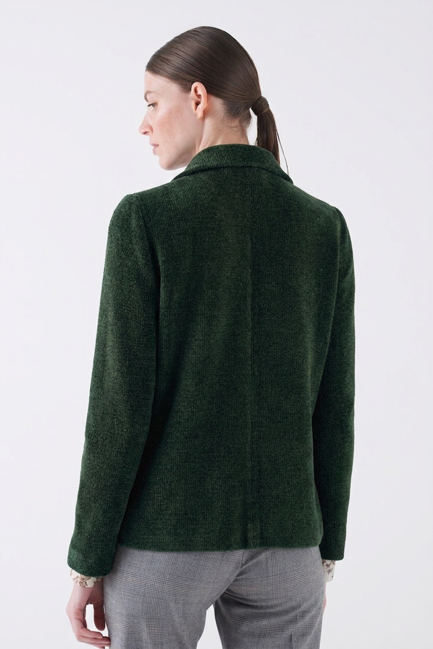 Chenille Knit Blazer