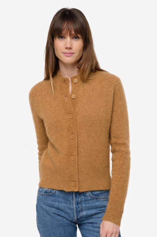 Raccoon Buttoned Cardigan