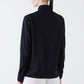 Mock Neck Wool Sweater