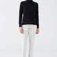 Mock Neck Wool Sweater