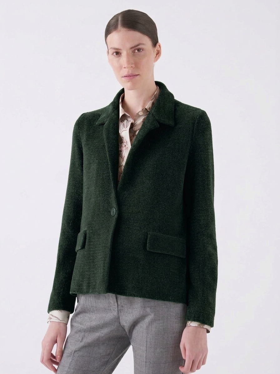 Chenille Knit Blazer