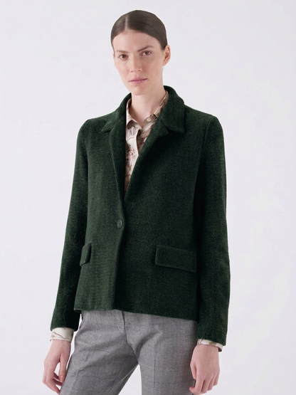 Chenille Knit Blazer