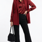 Cinched Cashmere Knit Vest