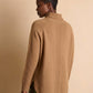 Ribbed Tunic-Length Wool & Cashmere Sweater