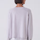 Cashmere-Blend Sparkle Cuffs Sweater