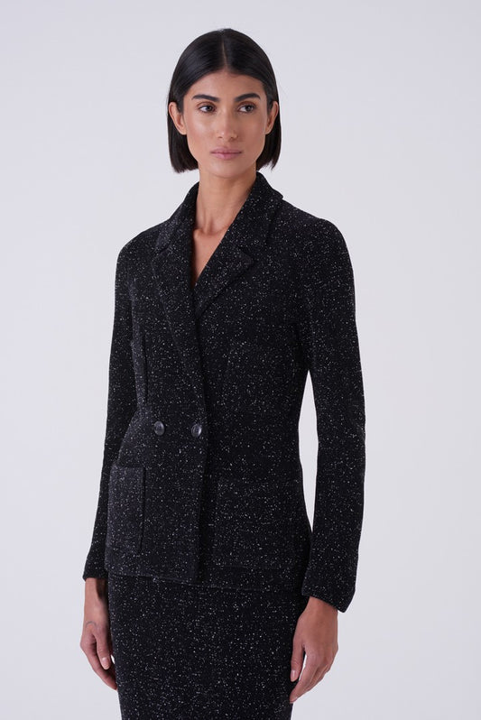 Velvet Boucle Stardust Blazer