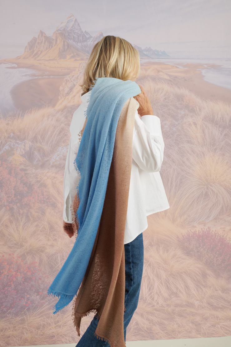 Cashmere Ocean Dream Shawl