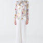 Papillon Garden Silk Blouse