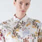 Papillon Garden Silk Blouse