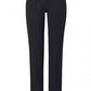 Pleated Pull-On Pants w Diagonal Zip Pockets