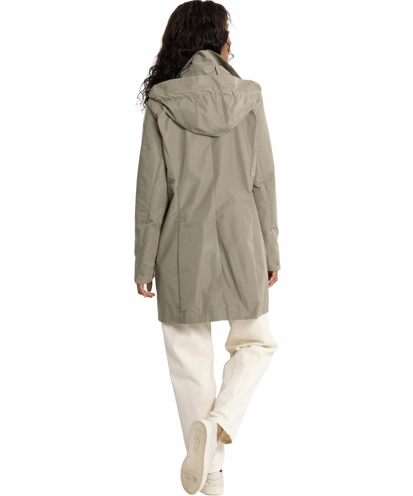 anorak style raincoat